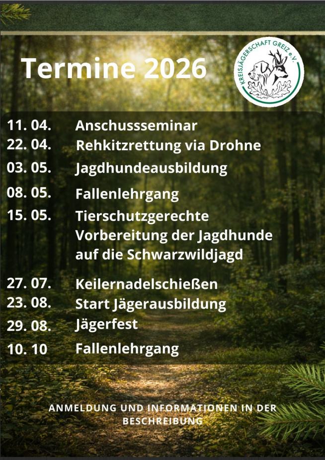 HINWEIS TERMIN KEILERNADELSCHIESSEN 